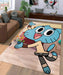 gumball watterson happy expression Living room carpet rugs