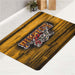 Pittsburgh Pirates logo bath rugs