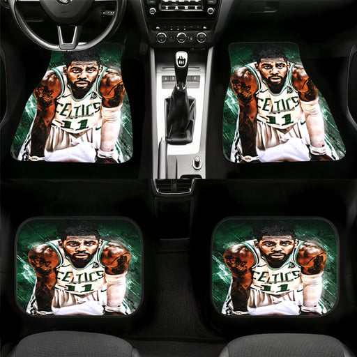 green stone kyrie irving nba Car floor mats Universal fit