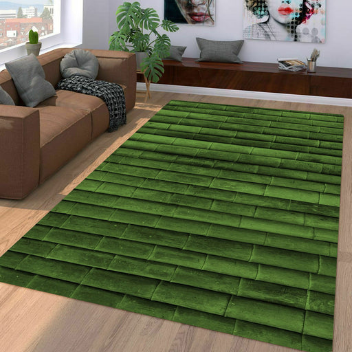 green wall organic background Living room carpet rugs