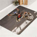 hand off motocross athlete bath rugs