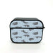 grey silhouette of blu cats airpods case