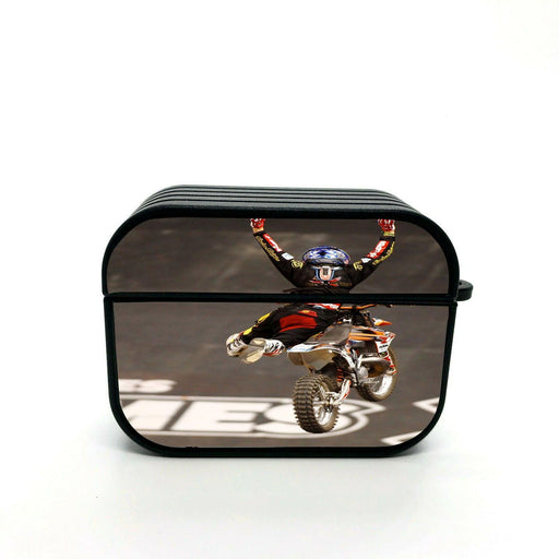 hand off motocross athlete airpod case