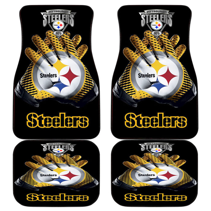 PITTSBURGH STEELERS FOOTBALL Car floor mats Universal fit