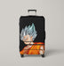 grey hair dragon ball super Luggage Covers | Suitcase