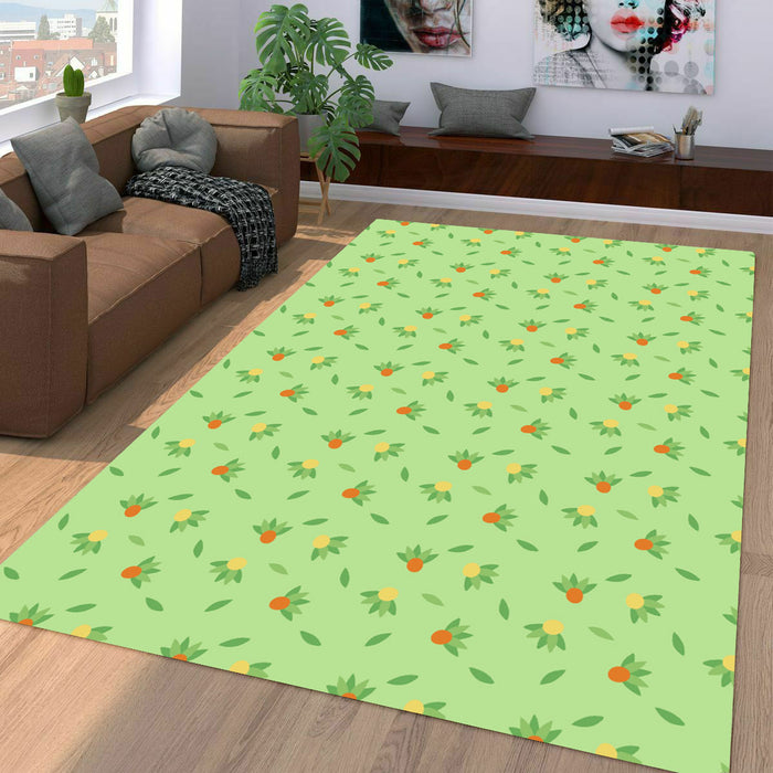 grookey pattern pokemon Living room carpet rugs