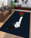 guns and roses Living room carpet rugs