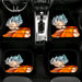 grey hair dragon ball super Car floor mats Universal fit