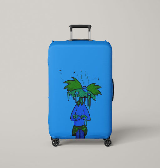 grime hey arnold animation series Luggage Covers | Suitcase