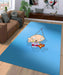 hang baby family guy angry Living room carpet rugs