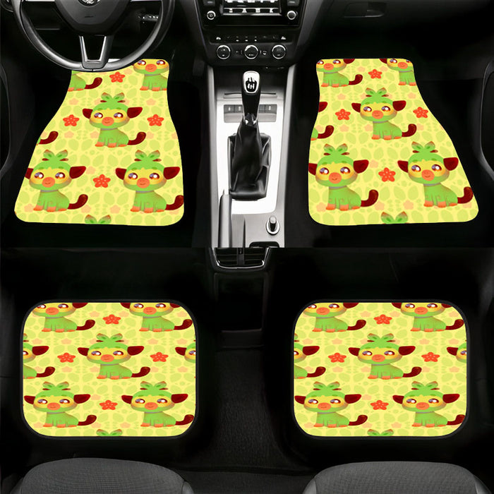 grookey species pokemon Car floor mats Universal fit