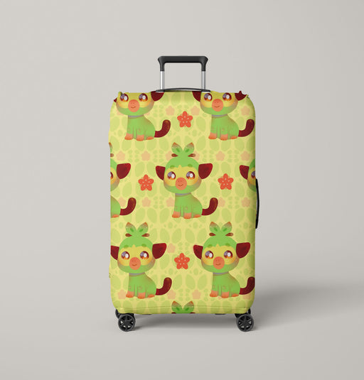 grookey species pokemon Luggage Cover | suitcase