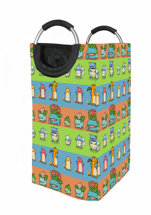 growing up monsters pokemon Laundry Hamper | Laundry Basket