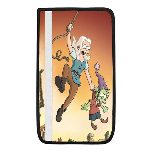 hanging and catching disenchantment Car seat belt cover