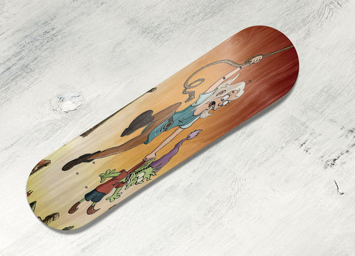 hanging and catching disenchantment Skateboard decks