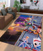 hanging toys story character Living room carpet rugs