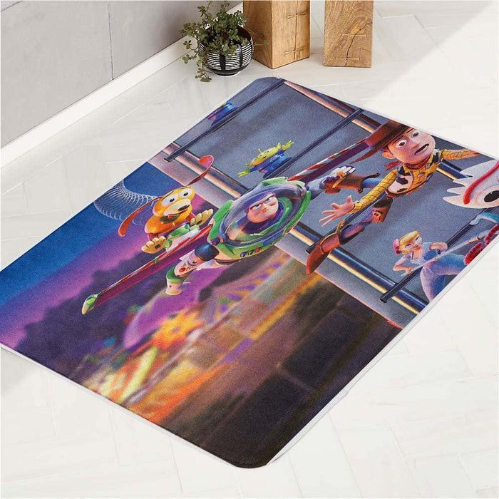 hanging toys story character bath rugs