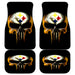 PITTSBURGH STEELERS SKULL 1 Car floor mats Universal fit