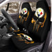 PITTSBURGH STEELERS SKULL 1 Car Seat Covers