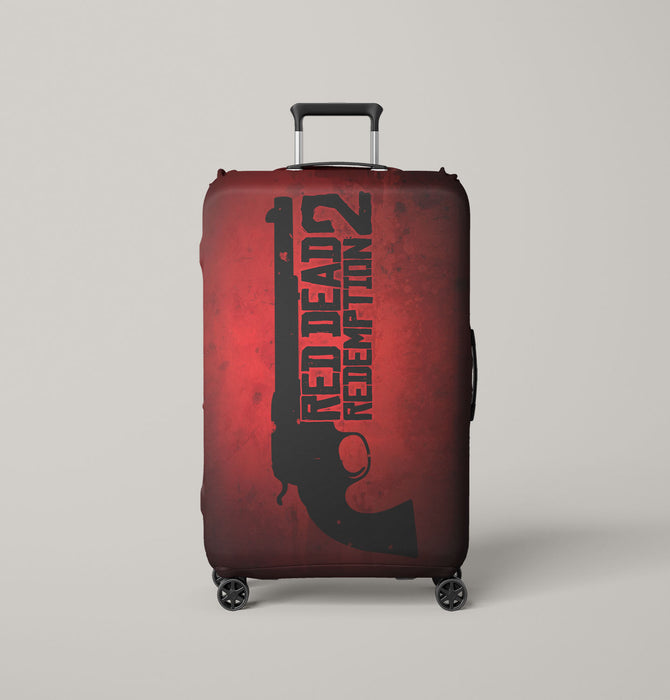 gun red dead redemption 2 Luggage Covers | Suitcase