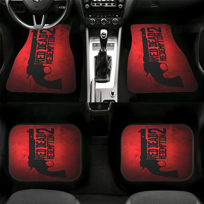 gun red dead redemption 2 Car floor mats Universal fit