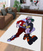 hard brush of midorya and bakugo streetwear Living room carpet rugs