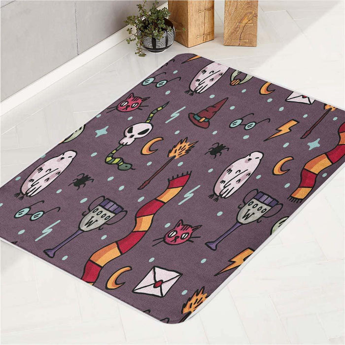 gryffindor and harry potter stuff bath rugs