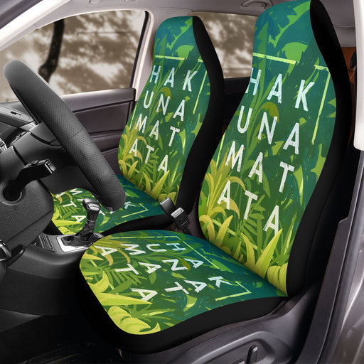 hakunamatata the lion king Car Seat Covers