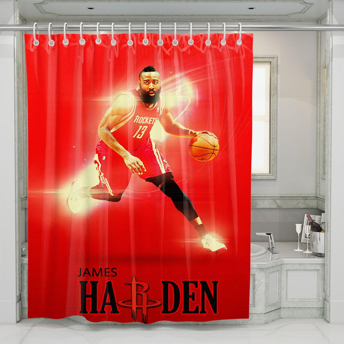 harden always be good player shower curtains