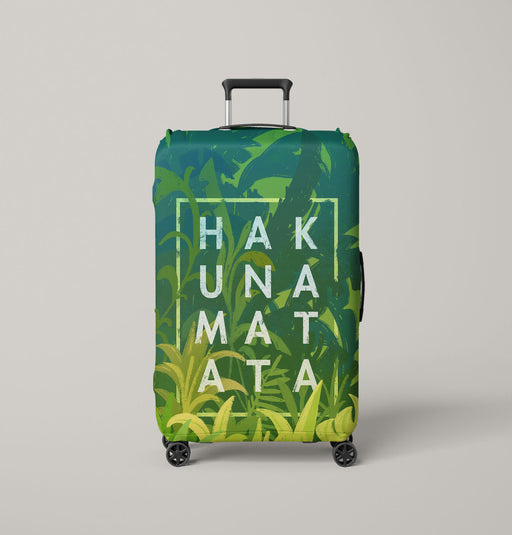 hakunamatata the lion king Luggage Covers | Suitcase