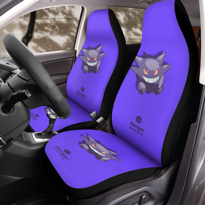 Pokemon Gengar Anime Car Seat Covers