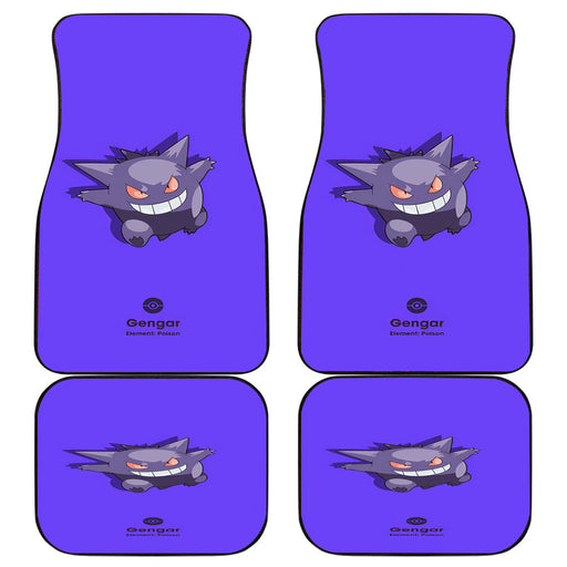 Pokemon Gengar Anime Car floor mats Universal fit