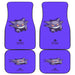 Pokemon Gengar Anime Car floor mats Universal fit