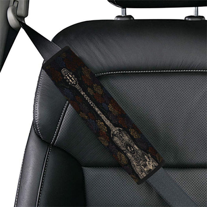 guitar coco mexico ornament Car seat belt cover