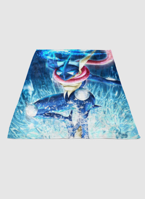 Pokemon greninja soft fleece blanket