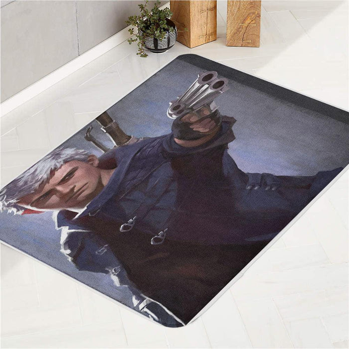 hand gun nero devil may cry bath rugs