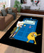 halte adventure time Living room carpet rugs