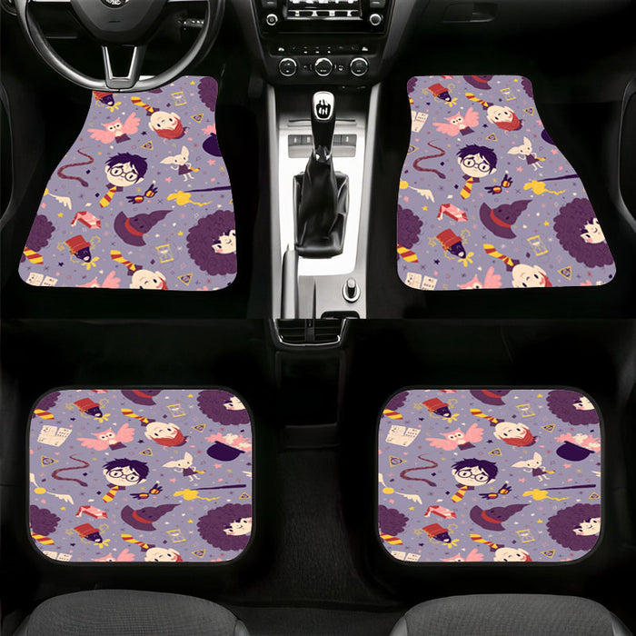 hagrid goblin and harry potter Car floor mats Universal fit