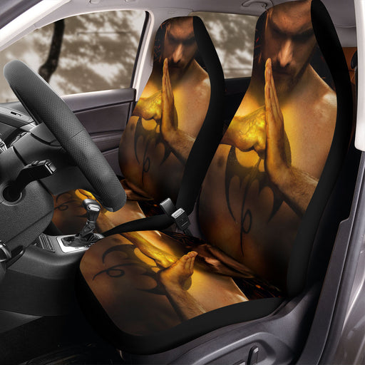 hand of iron fist netflix Car Seat Covers