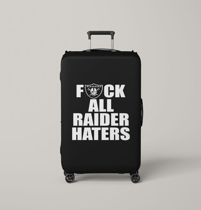 Hate all raider haters football Luggage Covers | Suitcase