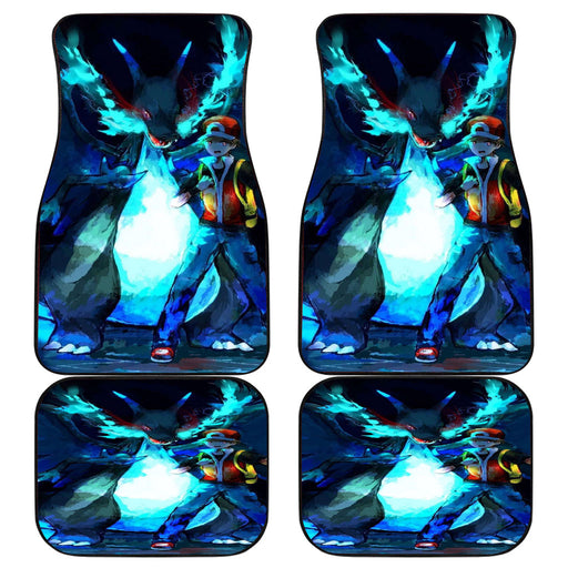 POKEMON MEGA CHARIZARD Car floor mats Universal fit