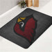 head of arizona cardinals logo bath rugs