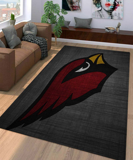 head of arizona cardinals logo Living room carpet rugs