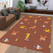 hakuna matata the lion king Living room carpet rugs