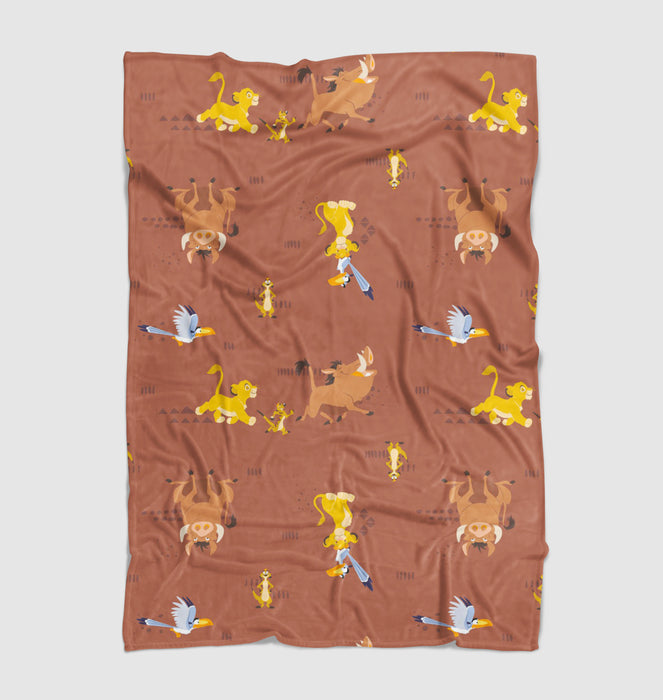 hakuna matata the lion king Ultra soft fleece blanket