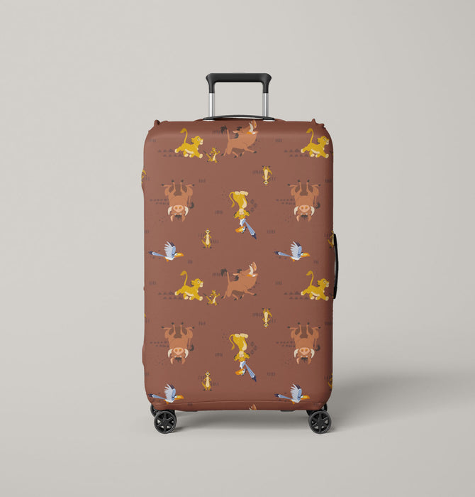 hakuna matata the lion king Luggage Cover | suitcase