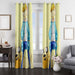 handsome finn adventure time window curtains