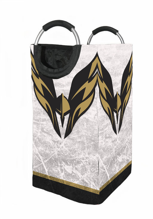 head shield of vgk team Laundry Hamper | Laundry Basket