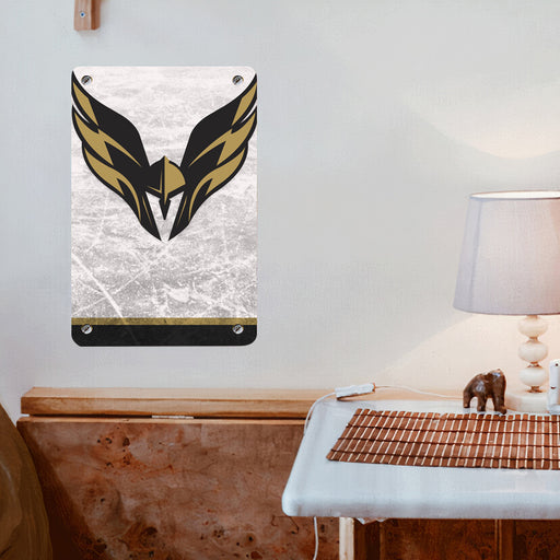 head shield of vgk team Poster Metal print wall art