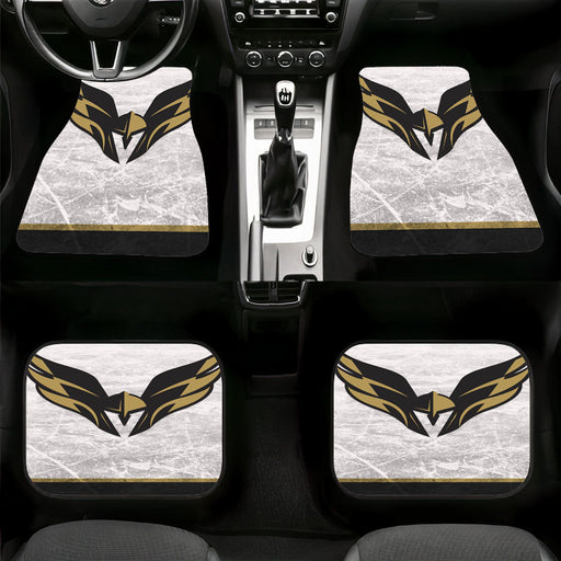 head shield of vgk team Car floor mats Universal fit